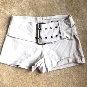 Shorts, beige color, stretchable